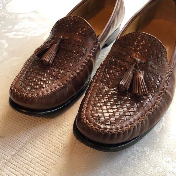 Johnston & Murphy Brown Leather Loafers Oxford Men’s Size 13 Slip-On Shoes main image 14